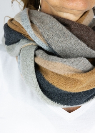 Collo cashmere riga multicolor | Toosh accessori cashmere