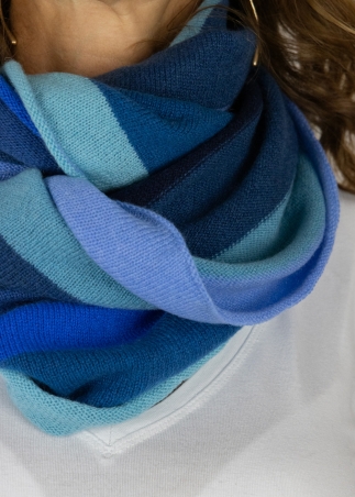 Collo cashmere riga multicolor | Toosh accessori cashmere