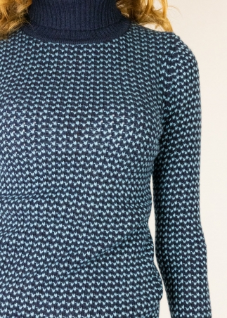 Honeycomb Turtleneck Hamman + 51894