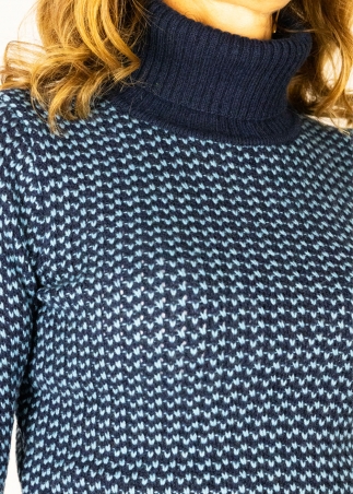 Honeycomb Turtleneck Hamman + 51894