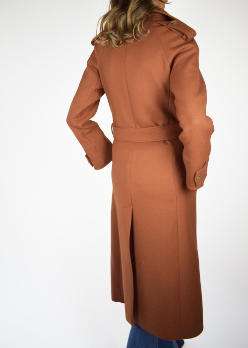 Rust Silvia military coat