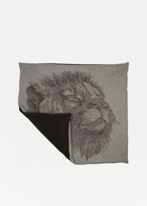 Cashmere Pillow Cover - Lion
