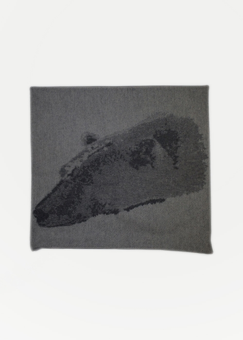 Cashmere Pillow Cover - Bear