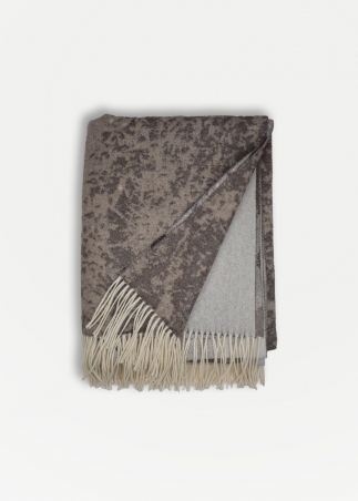 Jacquard Cashmere Throw - Tigers - Toosh cashmere