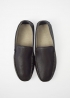 mocassino pantofola uomo - mocassini da casa Toosh cashmere - marrone