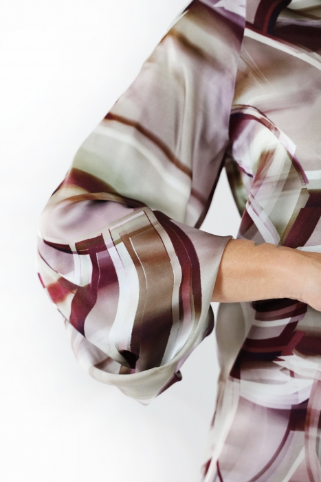 Circles Silk Diane Shirt