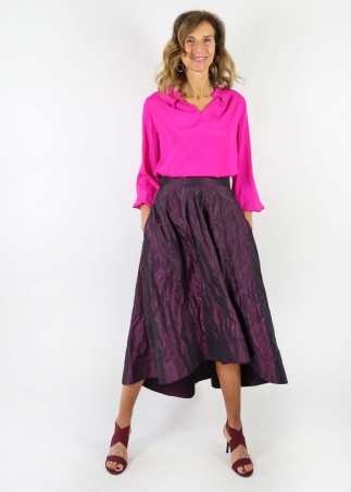 Taffeta Tulip skirt