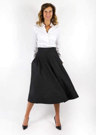 Even Neoprene Tulip Skirt