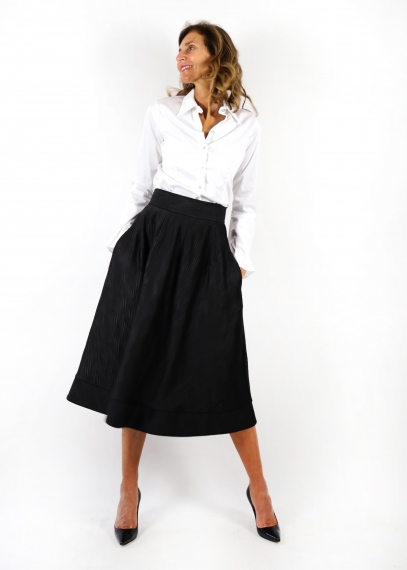 Even Neoprene Tulip Skirt