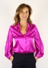 Camicia Diane in Seta Ciclamino