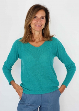 Water green Granella Sweater
