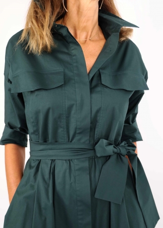 Chemisier Grace Verde bottiglia