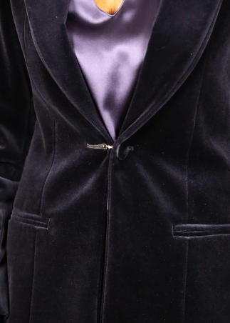 Blue Velvet Sibilla Jacket