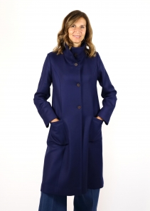Cappotto Lungo Zoe Blu