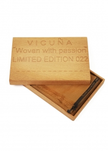 Vigogna Pura Extrafine - Sciarpa di Vigogna - Naturale