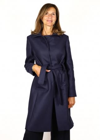 BLUE BON TON REBECCA COAT