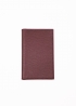 Portacarte piccolo a libro in pelle