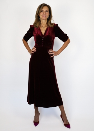 Velvet Francesca Dress