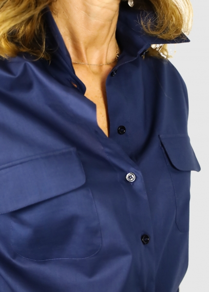 Camicia Safari in cotone leggero