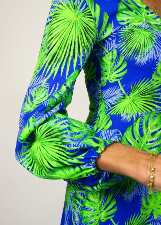 Abito Saint Tropez stampa tropicale
