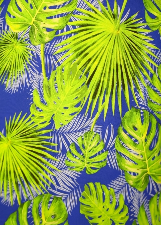Abito Saint Tropez stampa tropicale