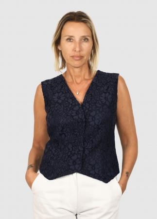 Lace waistcoast
