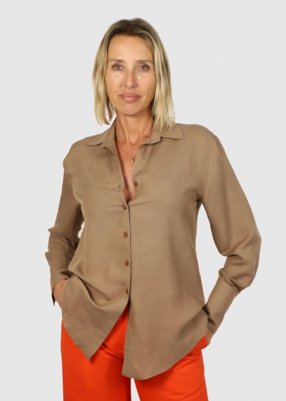 Camicia Angelica lino viscosa