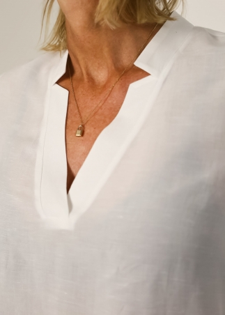 Camicia Nabila lino viscosa