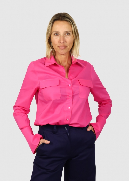 Camicia Safari in cotone leggero