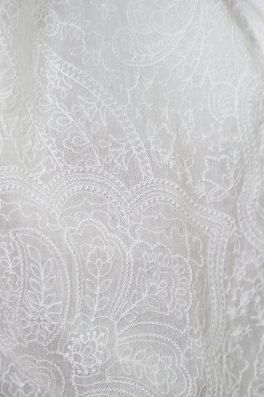Camicia Laura ricamo sangallo paisley