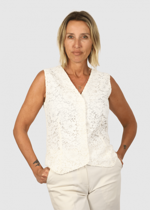 Lace waistcoast