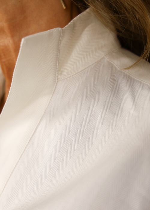 Camicia Capri in puro cotone pesante spigato