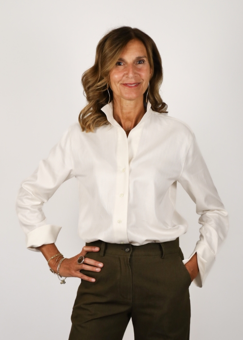 Camicia Capri in puro cotone pesante spigato