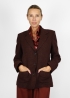 Kenya single-breasted jacket in pure english shetland wool