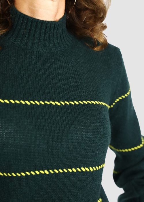 Lupetto Allegra Punto Sellaio Verde