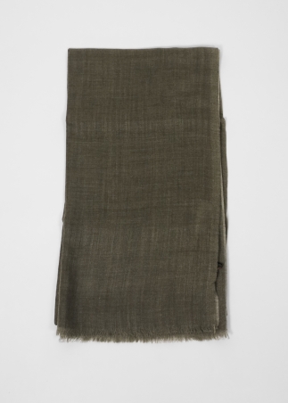 Lightweight Cashmere Stole Rotten Green