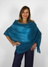Stola in Cashmere leggero Turchese