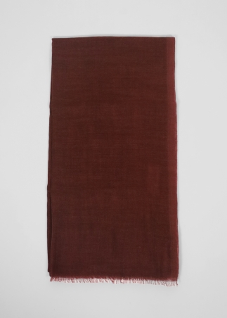 Lightweight Cashmere Stole Burgundy
