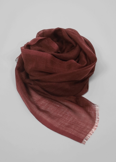 Stola in Cashmere leggero Borgogna