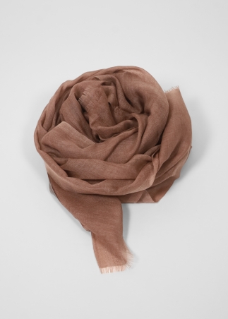 Lightweight Cashmere Stole Dusty Pink