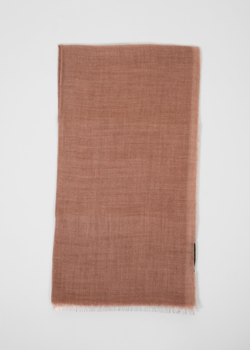 Lightweight Cashmere Stole Dusty Pink