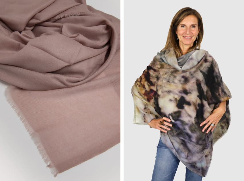 "jolly" del layering: sciarpa o una stola di grandi dimensioni