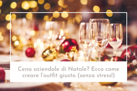 Christmas company dinner? Here’s how to create the perfect outfit (without stress!)